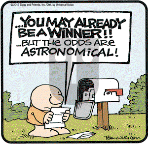 Ziggy - Wednesday July 25, 2012 Comic Strip