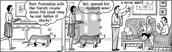 Fred Basset - Thursday October 23, 2003 Comic Strip