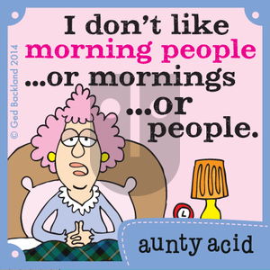 Aunty Acid on Sunday April 20, 2014 Comic Strip