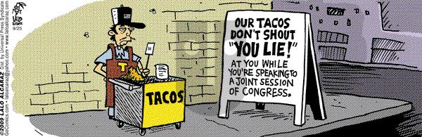 La Cucaracha on Friday September 25, 2009 Comic Strip
