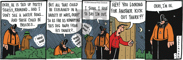 Overboard on Friday August 13, 2004 Comic Strip