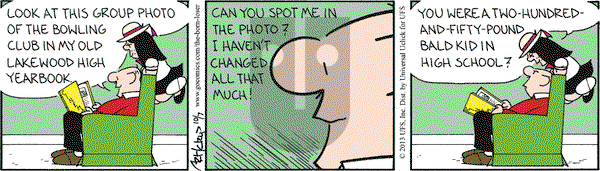 The Born Loser on Monday October 7, 2013 Comic Strip