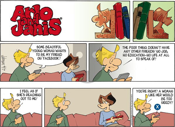 Arlo and Janis on Sunday April 7, 2019 Comic Strip