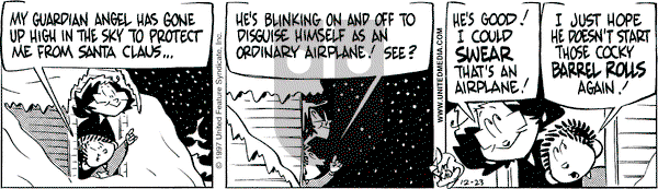 Rose is Rose on Wednesday December 24, 1997 Comic Strip