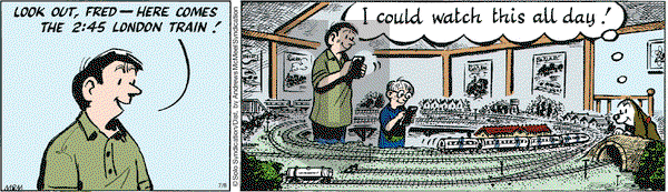 Fred Basset on Thursday July 8, 2021 Comic Strip