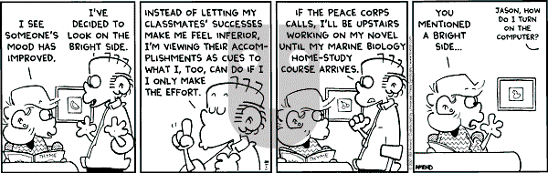 FoxTrot on Monday April 23, 2001 Comic Strip