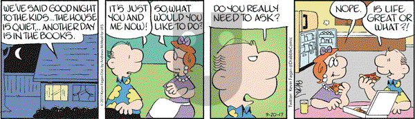 Drabble on Monday March 20, 2017 Comic Strip