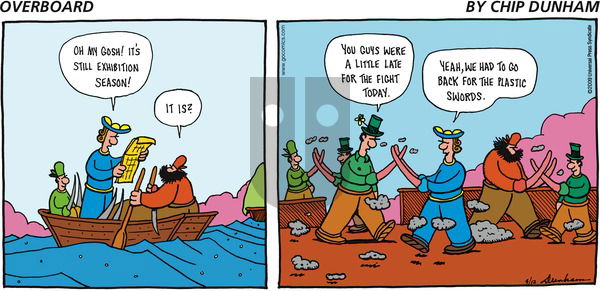 Overboard on Sunday April 12, 2009 Comic Strip
