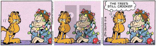 Garfield - Tuesday December 8, 2009 Comic Strip
