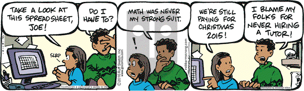JumpStart on Tuesday December 13, 2016 Comic Strip