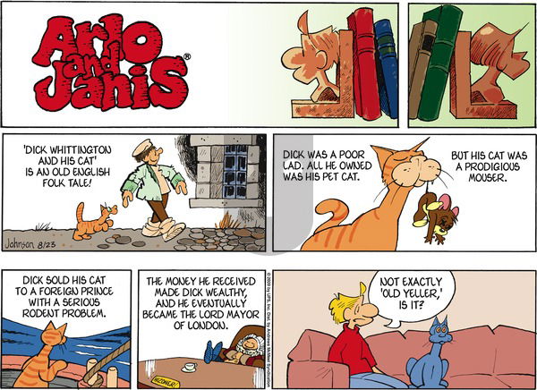 Arlo and Janis on Sunday August 23, 2020 Comic Strip