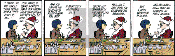 Doonesbury - Wednesday April 22, 2015 Comic Strip