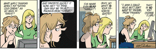 Doonesbury on Friday September 7, 2007 Comic Strip