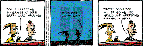 La Cucaracha on Monday October 30, 2017 Comic Strip