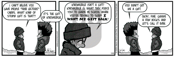 The Boondocks on Thursday August 9, 2012 Comic Strip