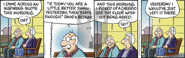 Pickles - Monday April 20, 2020 Comic Strip