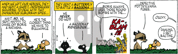 Over the Hedge on Monday August 2, 2010 Comic Strip