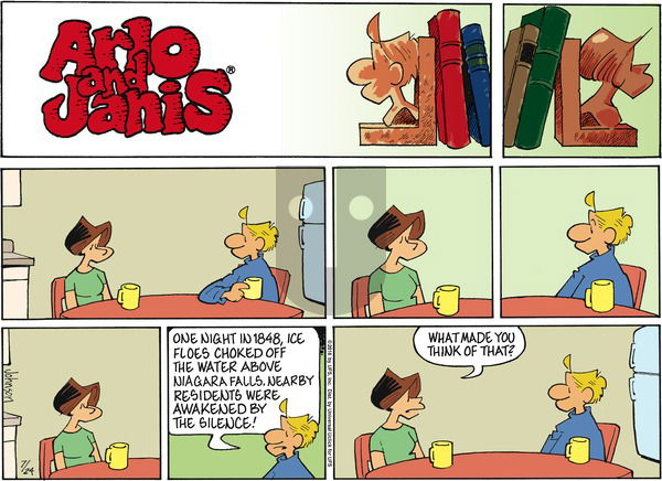 Arlo and Janis on Sunday July 24, 2016 Comic Strip