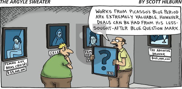 The Argyle Sweater on Sunday February 10, 2013 Comic Strip