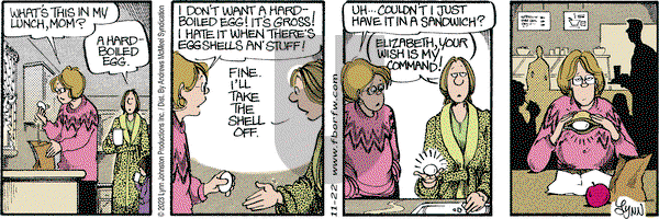For Better or For Worse - Wednesday November 22, 2023 Comic Strip