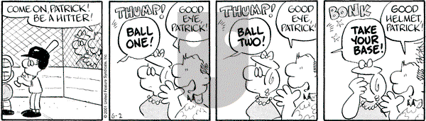 Drabble on Saturday June 2, 2001 Comic Strip