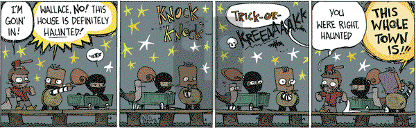 Wallace the Brave on Thursday October 31, 2019 Comic Strip