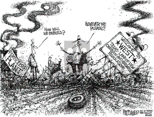 Matt Davies on Wednesday April 24, 2013 Comic Strip