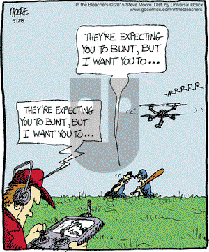 In the Bleachers on Thursday May 28, 2015 Comic Strip