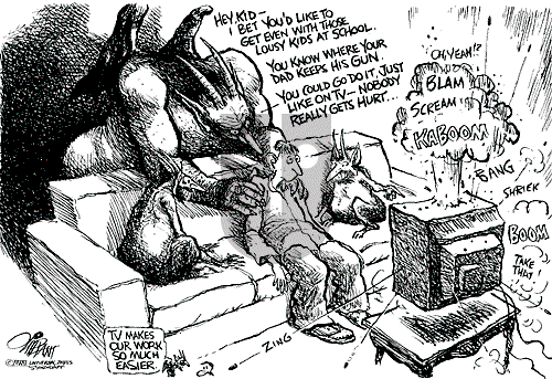 Pat Oliphant on Thursday March 8, 2001 Comic Strip