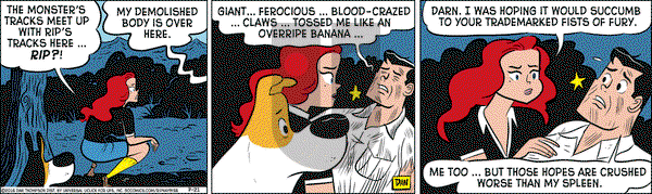 Rip Haywire on Thursday July 21, 2016 Comic Strip