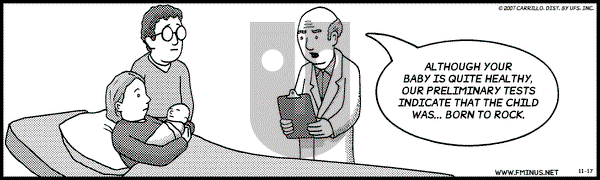 F Minus on Monday November 17, 2008 Comic Strip