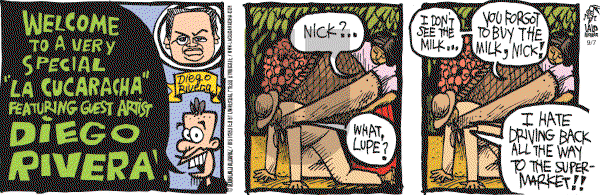 La Cucaracha on Thursday September 7, 2006 Comic Strip