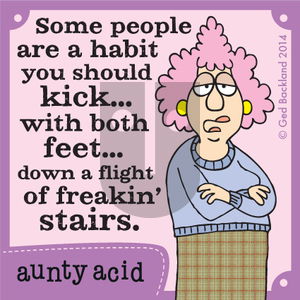 Aunty Acid on Tuesday May 6, 2014 Comic Strip