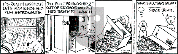 Red and Rover on Monday April 6, 2009 Comic Strip