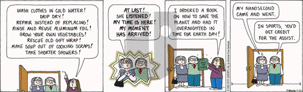Cathy Classics - Monday April 20, 2009 Comic Strip