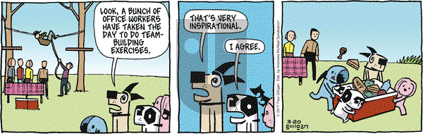 Pooch Cafe on Monday March 20, 2017 Comic Strip