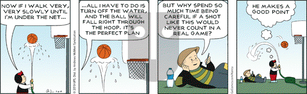 Nancy on Wednesday May 8, 2019 Comic Strip