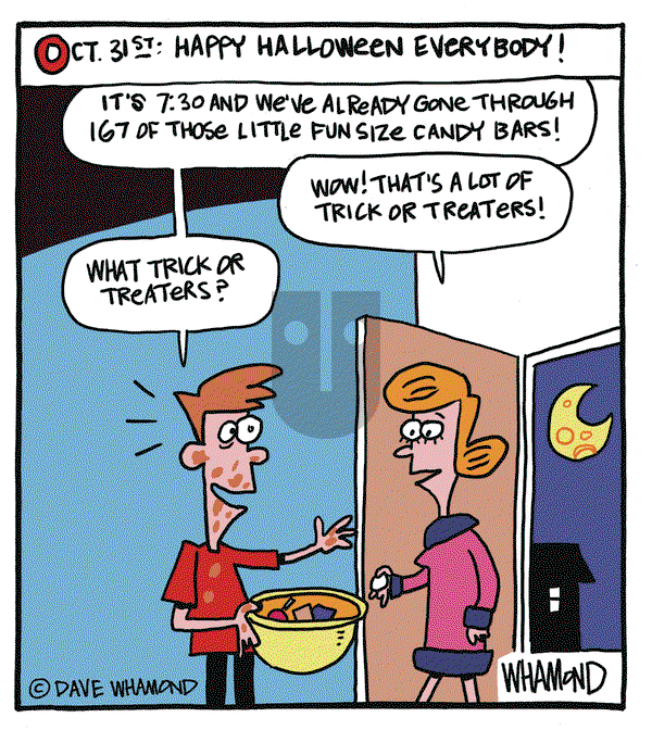 Day by Dave - Thursday October 31, 2024 Comic Strip