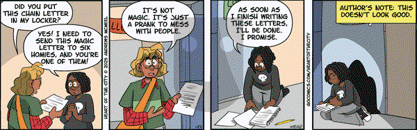 Heart of the City - Friday October 31, 2025 Comic Strip