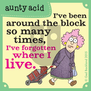 Aunty Acid on Monday April 20, 2015 Comic Strip