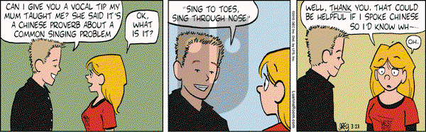 Luann on Tuesday March 23, 2010 Comic Strip