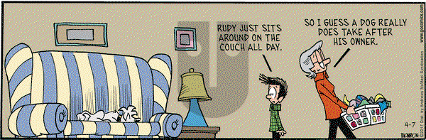 Grand Avenue on Friday April 7, 2017 Comic Strip