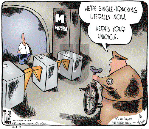 Tom Toles on Friday October 2, 2015 Comic Strip