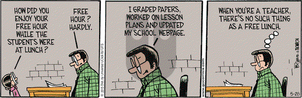 Grand Avenue on Thursday May 28, 2015 Comic Strip