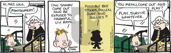 Lola on Thursday April 29, 2004 Comic Strip