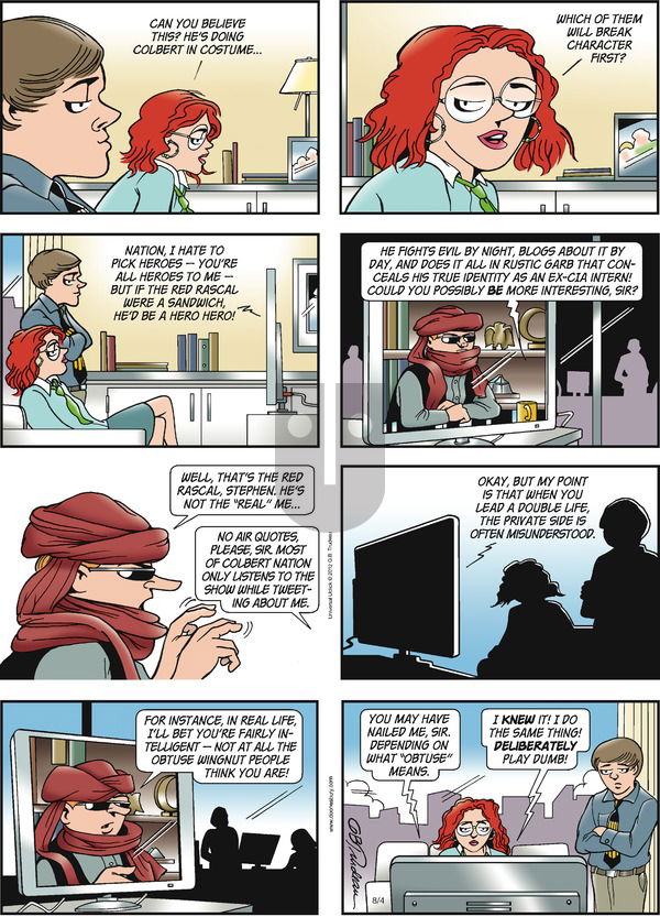 Doonesbury on Sunday August 4, 2013 Comic Strip