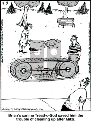 Close to Home on Monday April 9, 2007 Comic Strip