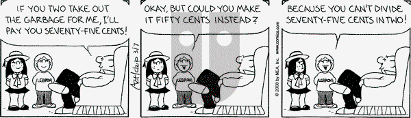 The Born Loser on Friday March 7, 2008 Comic Strip
