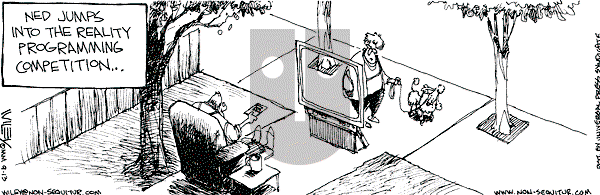 Non Sequitur on Wednesday September 13, 2000 Comic Strip
