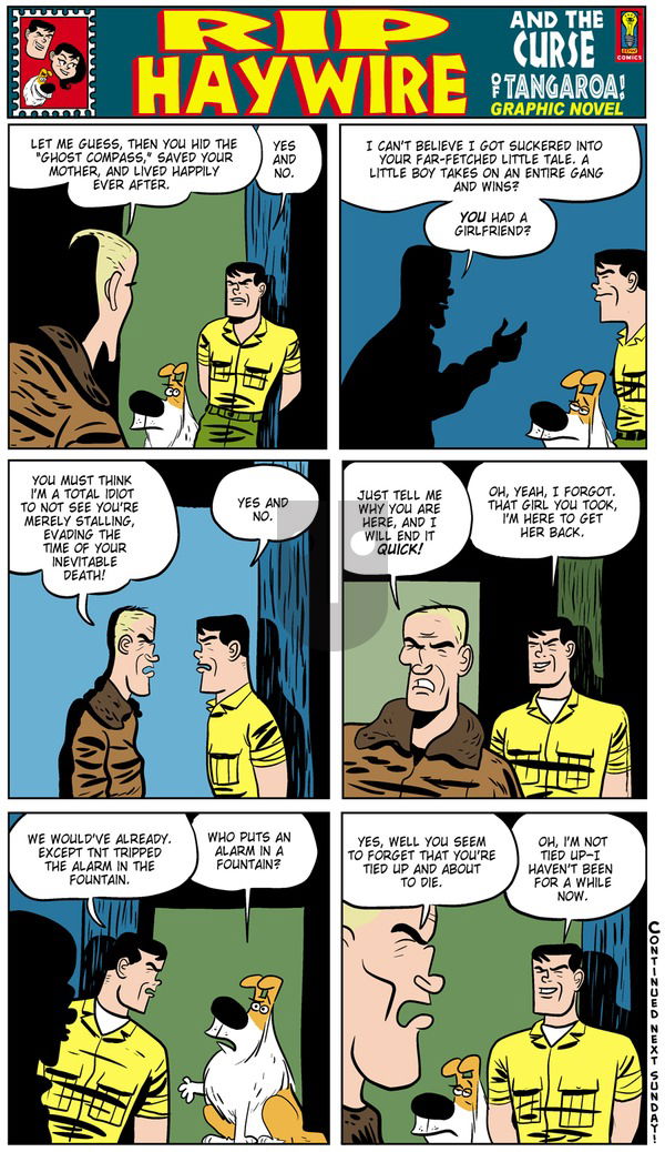Rip Haywire on Sunday August 25, 2013 Comic Strip